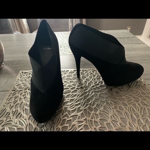 Stuart Weitzman suede booties